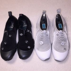 Michelle K Two Pair Black & White Shoes